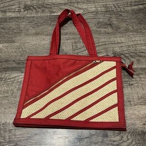 Vintage Holiday Fair tote